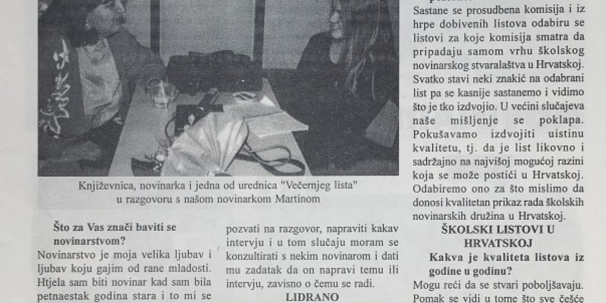 Iskrice, list oš samobor, 1998